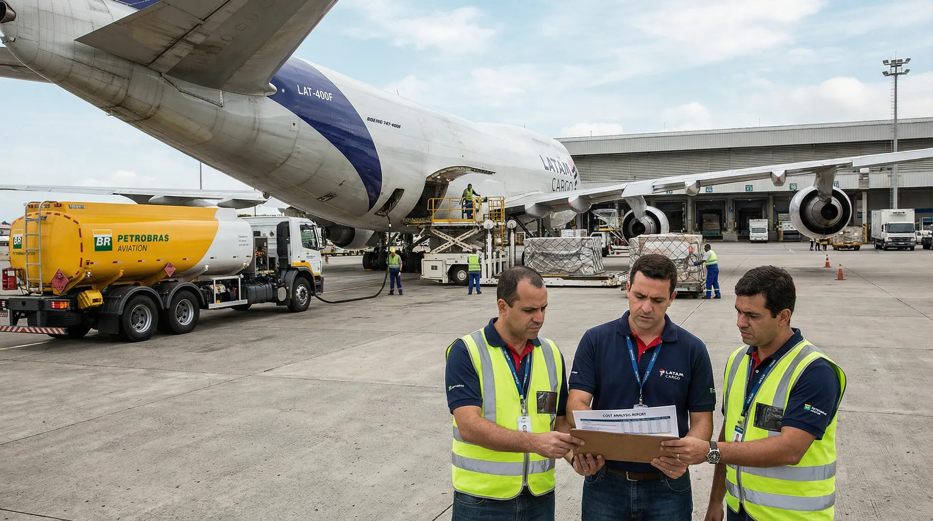 En Brasil, el precio del combustible de aviación se disparó