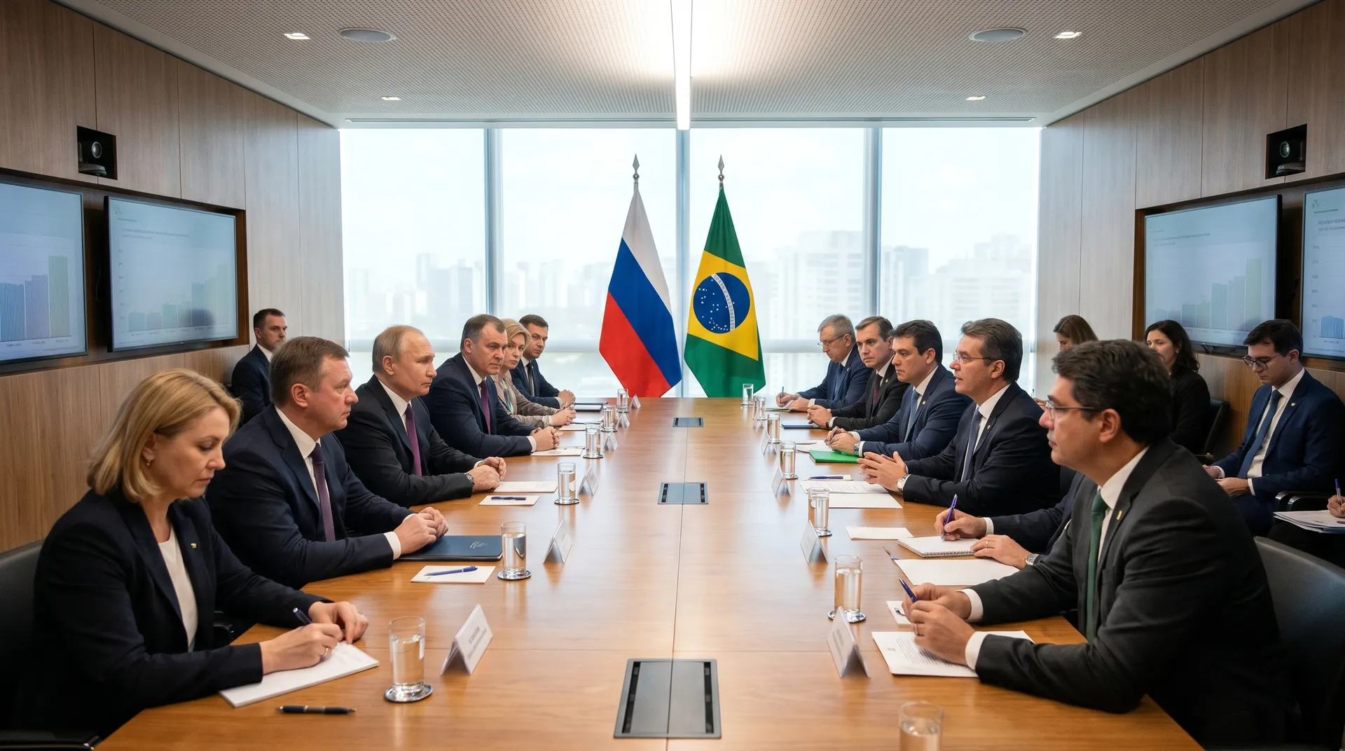 Rusia y Brasil buscan acuerdos para eludir al Dólar