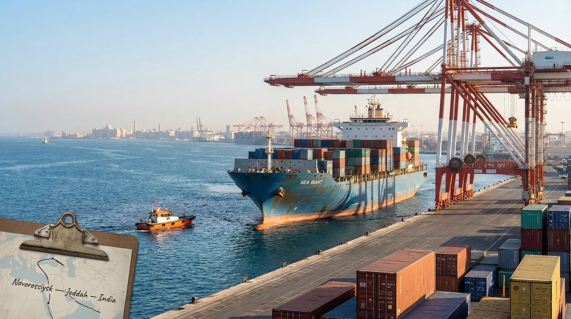 FESCO lleva el Servicio a Jeddah: un nuevo nodo para las rutas de Medio Oriente