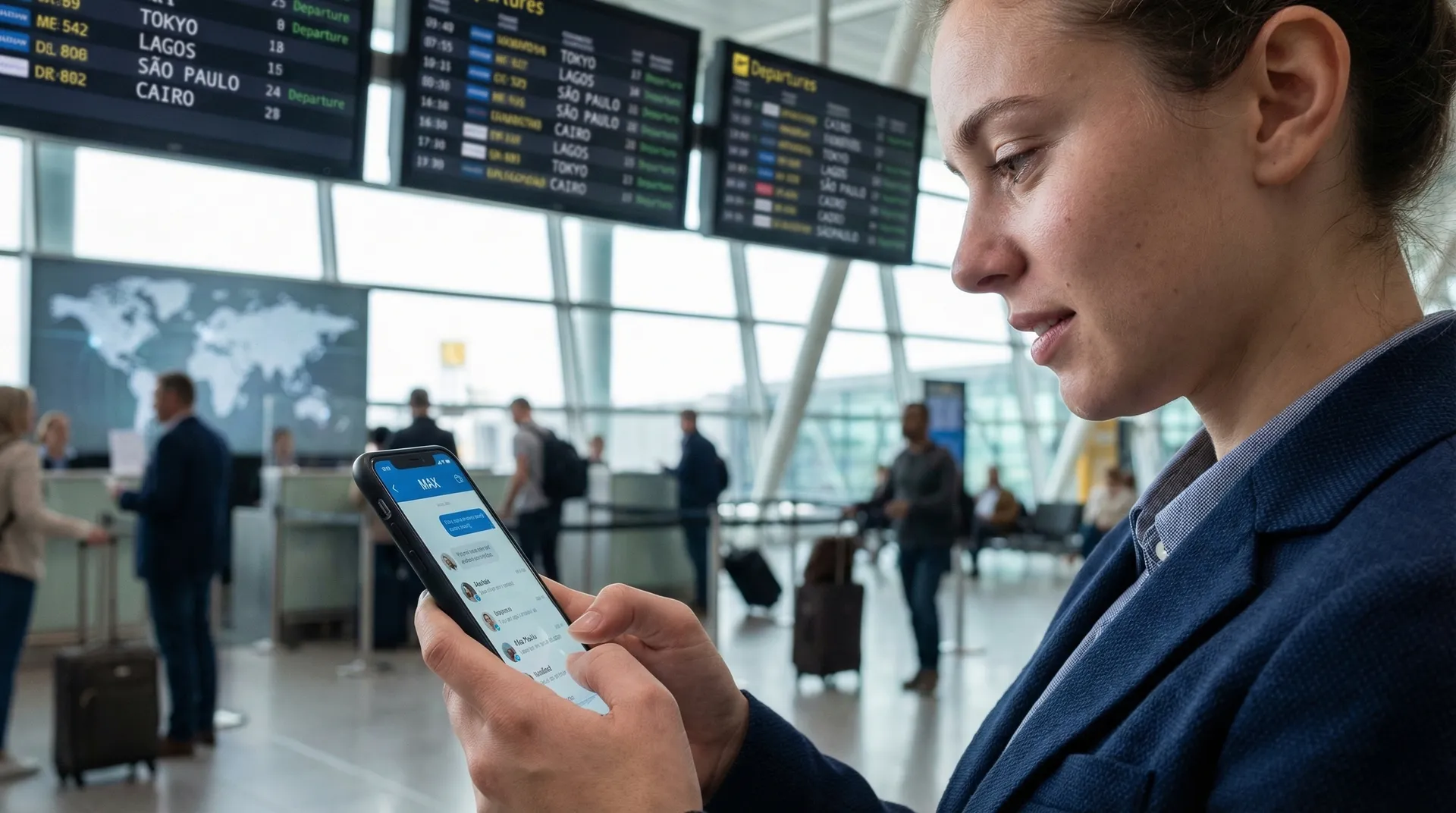 El mensajero MAX abrió el registro para 40 países