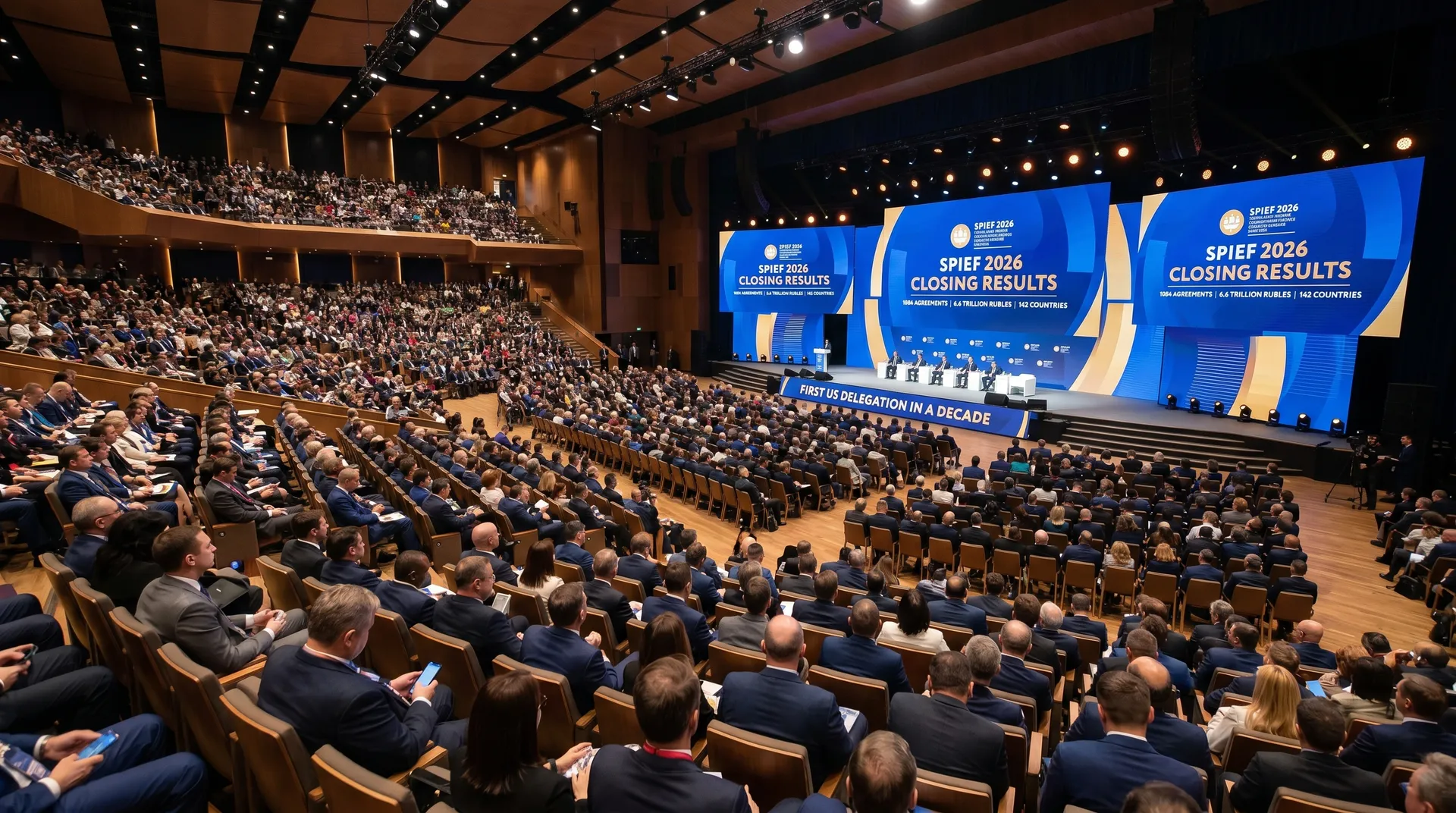 Spief-2026: 6,6 billones de rublos de transacciones y la delegación de Estados Unidos por primera vez en 10 años
