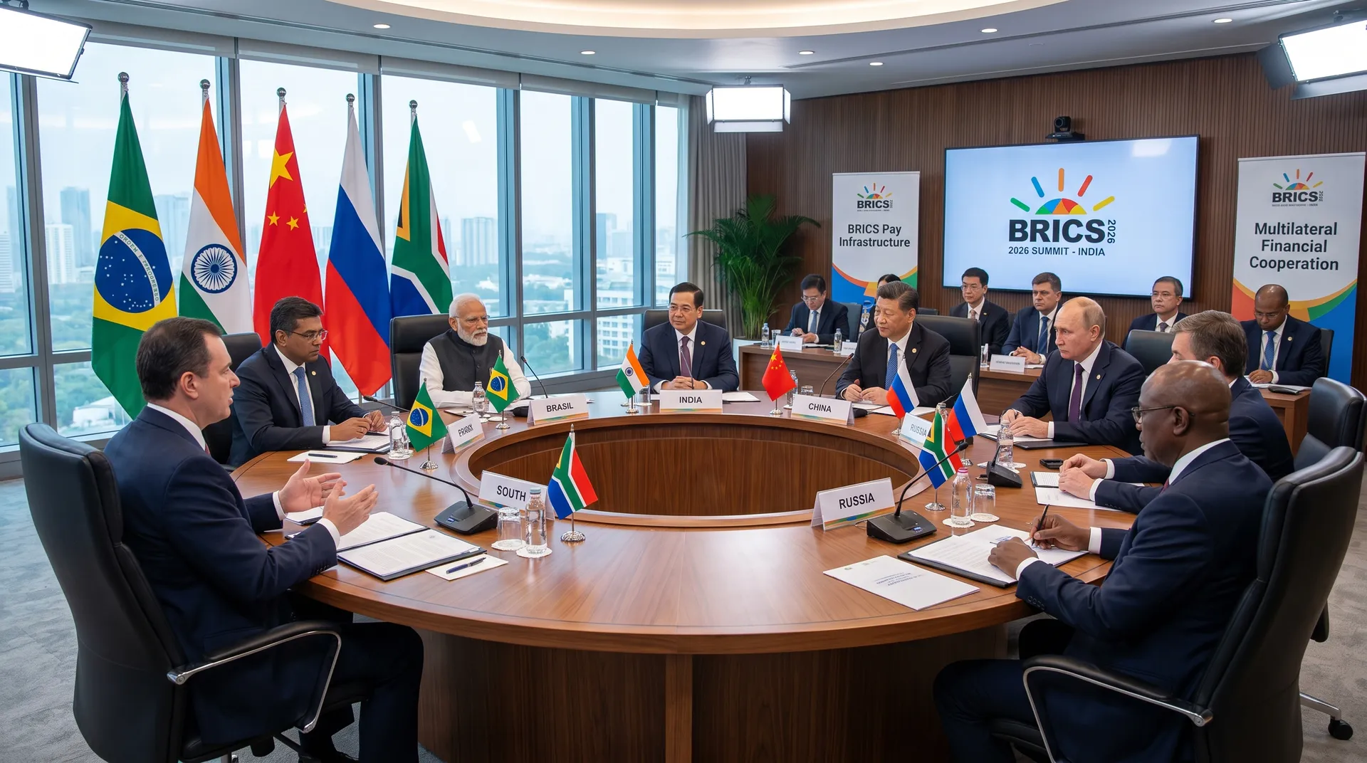 BRICS Pay va a la Cumbre de la India: Brasil busca una solución en 2026
