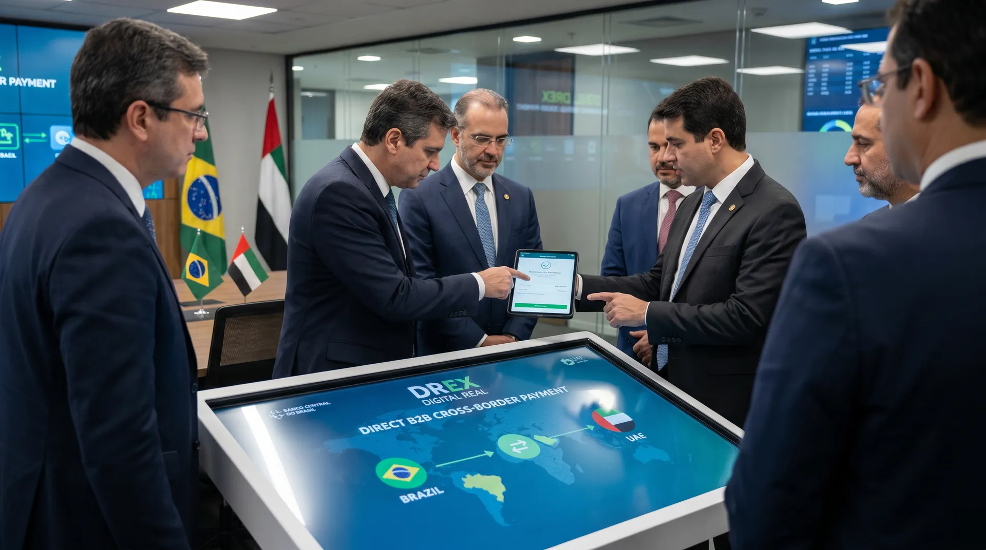 Brasil prueba Drex con los Emiratos Árabes Unidos: el primer puente CBDC fuera de los BRICS
