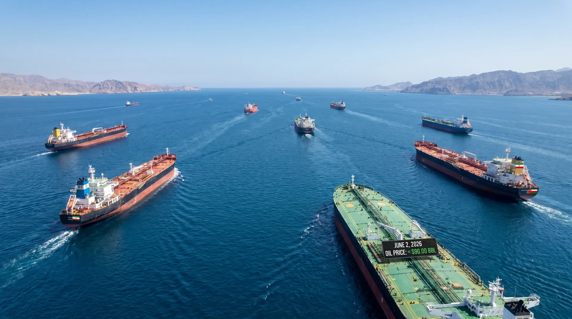 EE.UU. e Irán anuncian una tregua: Ormuz abre, el petróleo cae por debajo de $ 90